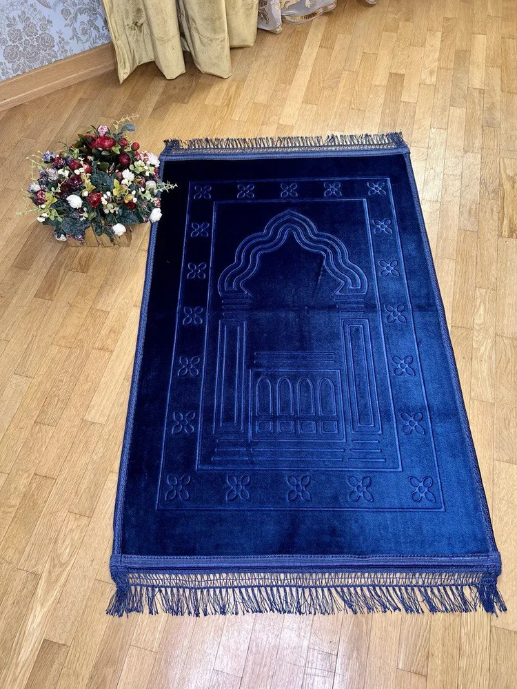 Коврик синий